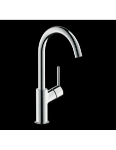Plautuvės maišytuvas Hansgrohe Talis S2 Variarc lenktu snapu chromas