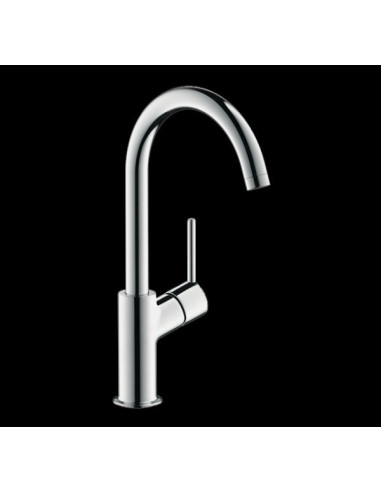 Plautuvės maišytuvas Hansgrohe Talis S2 Variarc lenktu snapu chromas