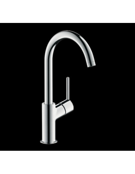 Plautuvės maišytuvas Hansgrohe Talis S2 Variarc lenktu snapu chromas