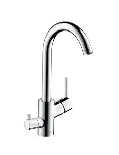 Plautuvės maišytuvas Hansgrohe Talis S2 Variarc su uždaromuoju ventiliu chromas