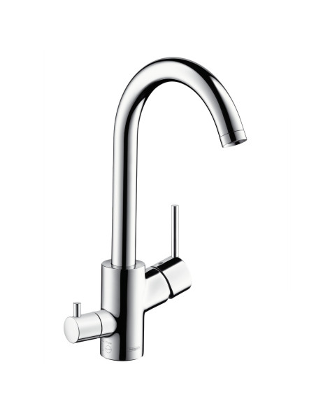 Plautuvės maišytuvas Hansgrohe Talis S2 Variarc su uždaromuoju ventiliu chromas