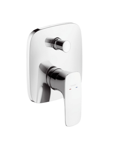 Potinkinis vonios maišytuvas Hansgrohe PuraVida dviejų kanalų chromas