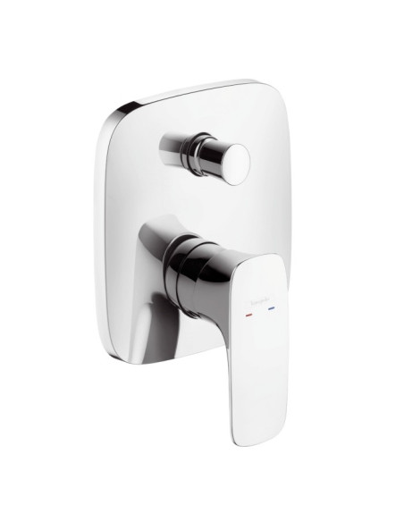 Potinkinis vonios maišytuvas Hansgrohe PuraVida dviejų kanalų chromas