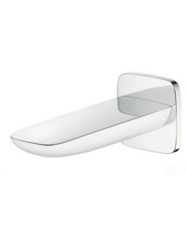 Vonios snapas Hansgrohe PuraVida 196 mm baltas/chromas