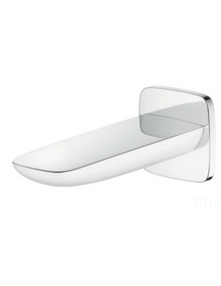 Vonios snapas Hansgrohe PuraVida 196 mm baltas/chromas
