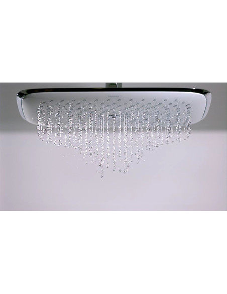 Dušo galva montuojama lubose Hansgrohe PuraVida 400 Air 1jet chromas