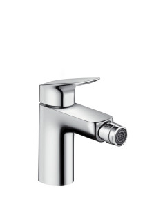Bidė maišytuvas Hansgrohe Logis 100 su dugno vožtuvu chromas
