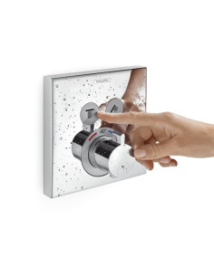 Potinkinis termostatinis maišytuvas Hansgrohe ShowerSelect dviejų kanalų