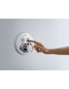 Potinkinis termostatinis maišytuvas Hansgrohe ShowerSelect S dviejų kanalų