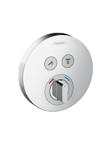 Potinkinis termostatinis maišytuvas Hansgrohe ShowerSelect S dviejų kanalų 22 l/min.
