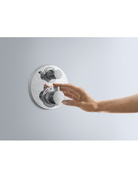 Potinkinis termostatinis maišytuvas Hansgrohe Ecostat S vieno kanalo