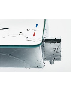 Termostatinis vonios maišytuvas Hansgrohe Ecostat Select chromas