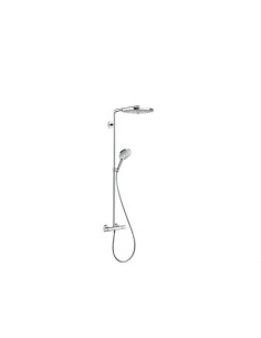 Termostatinė dušo sistema Hansgrohe Raindance Select S 300 2jet ST baltas/chromas