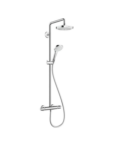 Termostatinė dušo sistema Hansgrohe Croma Select E 180 2jet chromas