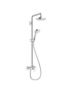 Dušo sistema Hansgrohe Croma Select S 180 2jet chromas