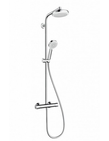 Termostatinė dušo sistema Hansgrohe Croma 160 1jet chromas