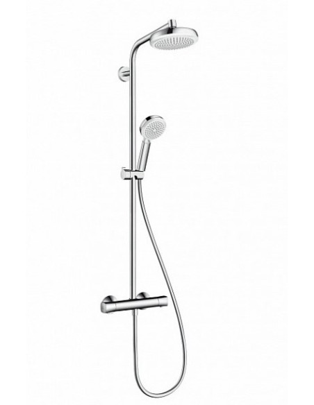 Termostatinė dušo sistema Hansgrohe Croma 160 1jet chromas