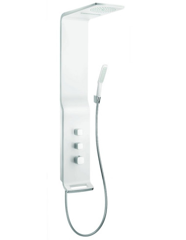 Dušo sistema Hansgrohe Raindance Lift 180 2jet matinis chromas