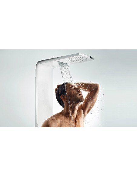 Dušo sistema Hansgrohe Raindance Lift 180 2jet matinis chromas