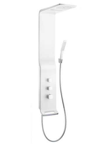 Dušo sistema Hansgrohe Raindance Lift 180 2jet baltas/chromas