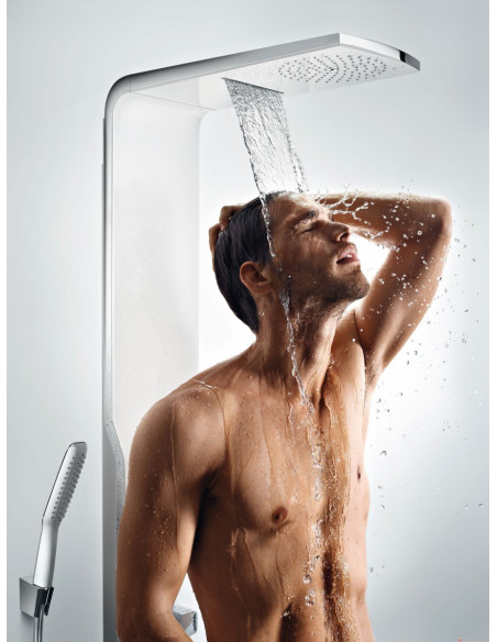 Dušo sistema Hansgrohe Raindance Lift 180 2jet baltas/chromas