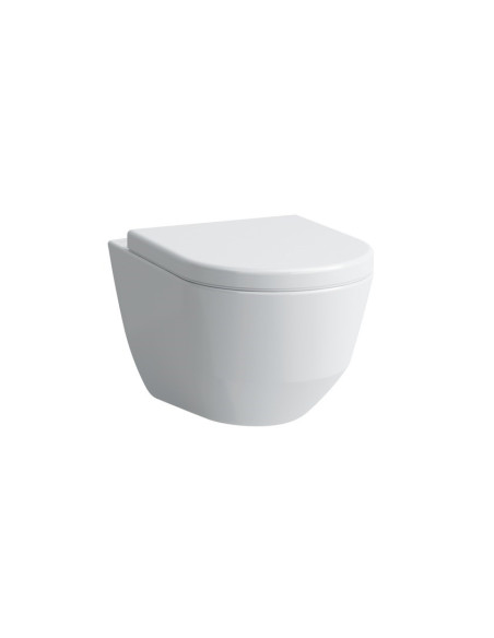 Pakabinamas unitazas Laufen Pro New su stačiu nubėgimu be nuplovimo lanko Rimless compact