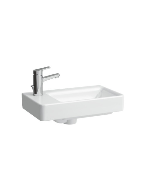Praustuvas Laufen Pro New 48x28 su anga maišytuvui kairėje
