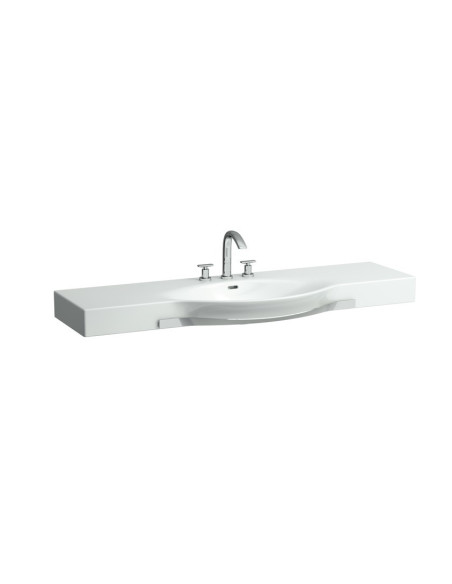 Praustuvas Laufen Palace New 150x51 su anga maišytuvui ir rankšluosčių laikikliu