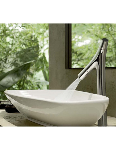Praustuvo maišytuvas Hansgrohe Axor Strack Organic 365 be dugno vožtuvo