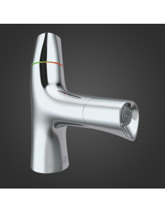 Bidė maišytuvas Hansgrohe Axor Strack Organic su dugno vožtuvu
