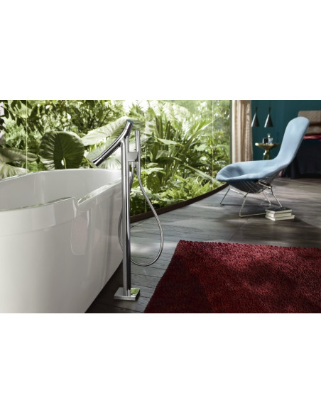 Termostatinis vonios maišytuvas Hansgrohe Axor Strack Organic montuojamas ant grindų