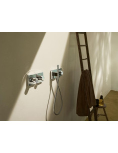 Dušo galvutė Hansgrohe Axor Strack Organic su laikikliu
