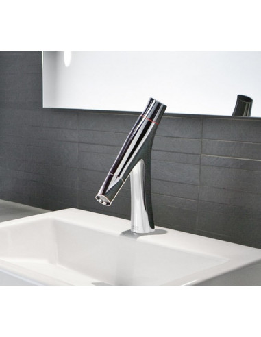 Praustuvo maišytuvas Hansgrohe Axor Strack Organic 280 su dugno vožtuvu