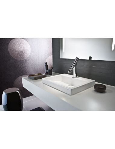 Praustuvo maišytuvas Hansgrohe Axor Strack Organic 280 su dugno vožtuvu
