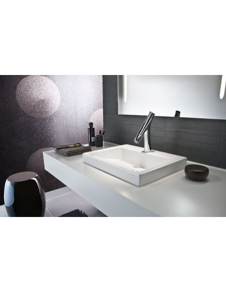 Praustuvo maišytuvas Hansgrohe Axor Strack Organic 280 su dugno vožtuvu