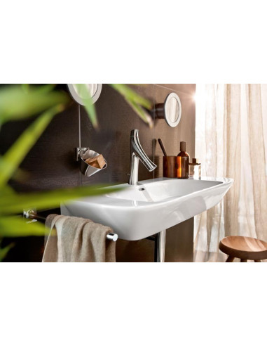 Praustuvo maišytuvas Hansgrohe Axor Strack Organic 280 su dugno vožtuvu