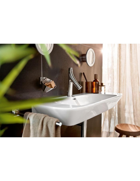 Praustuvo maišytuvas Hansgrohe Axor Strack Organic 280 su dugno vožtuvu