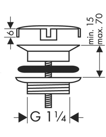 Hansgrohe sifono ventilis   