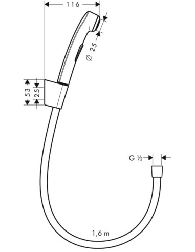 Hansgrohe bidete komplektas...