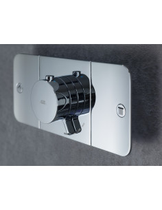Potinkinis termostatinis modulis Hansgrohe Axor One dviejų kanalų
