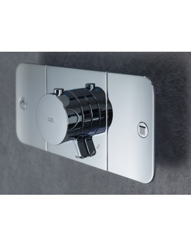 Potinkinis termostatinis modulis Hansgrohe Axor One dviejų kanalų