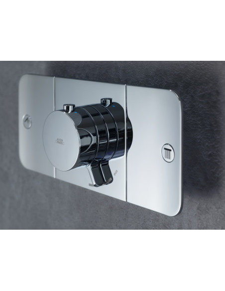 Potinkinis termostatinis modulis Hansgrohe Axor One dviejų kanalų