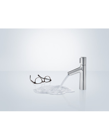 Praustuvo maišytuvas Hansgrohe Talis Select S 100 su dugno vožtuvu