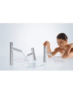 Praustuvo maišytuvas Hansgrohe Talis Select S 190 su dugno vožtuvu