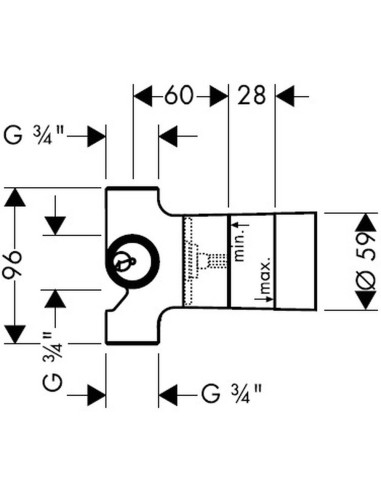 Hansgrohe Quattro ventilis  