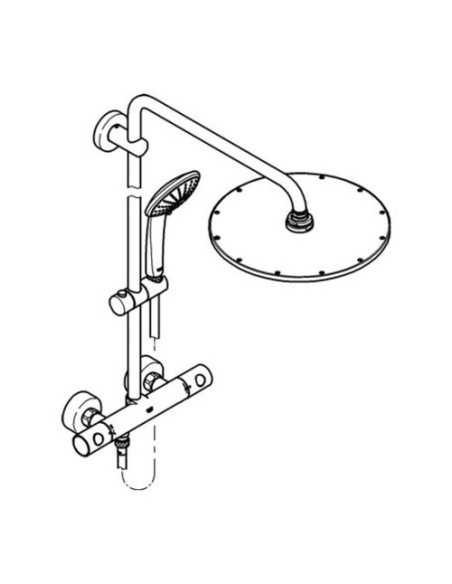 Dušo sistema Grohe Euphoria XXL 310