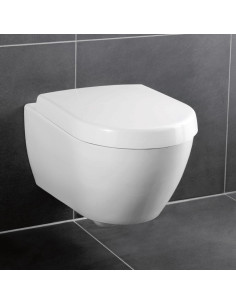 Pakabinamas unitazas Villeroy & Boch Subway 2.0 su soft-close dangčiu