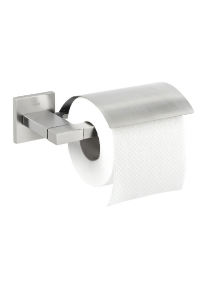WC popieriaus laikiklis su dangteliu Items stainless steel
