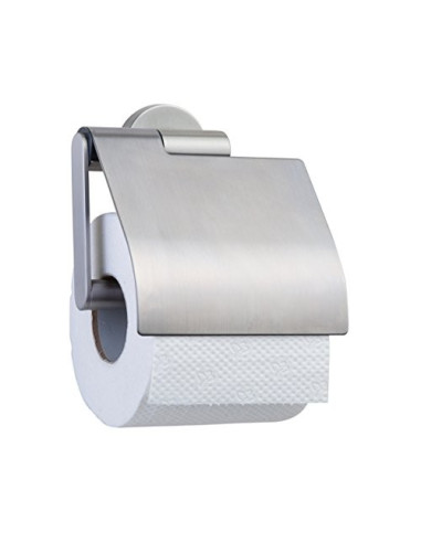 WC popieriaus laikiklis su dangteliu Boston stainless steel