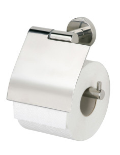 WC popieriaus laikiklis su dangteliu Boston polished stainless steel